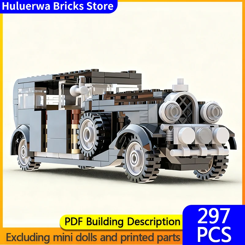 

Модель скоростного гоночного автомобиля MOC, строительные кирпичи, тип 41, лимузин Royale, модульная технология, детские праздничные подарки, сборные игрушки, костюм