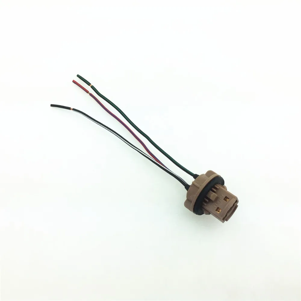 5pcs For Car lamp holder tail lamp seat reversing light width lamp turn signal brake light T20 holder double wire
