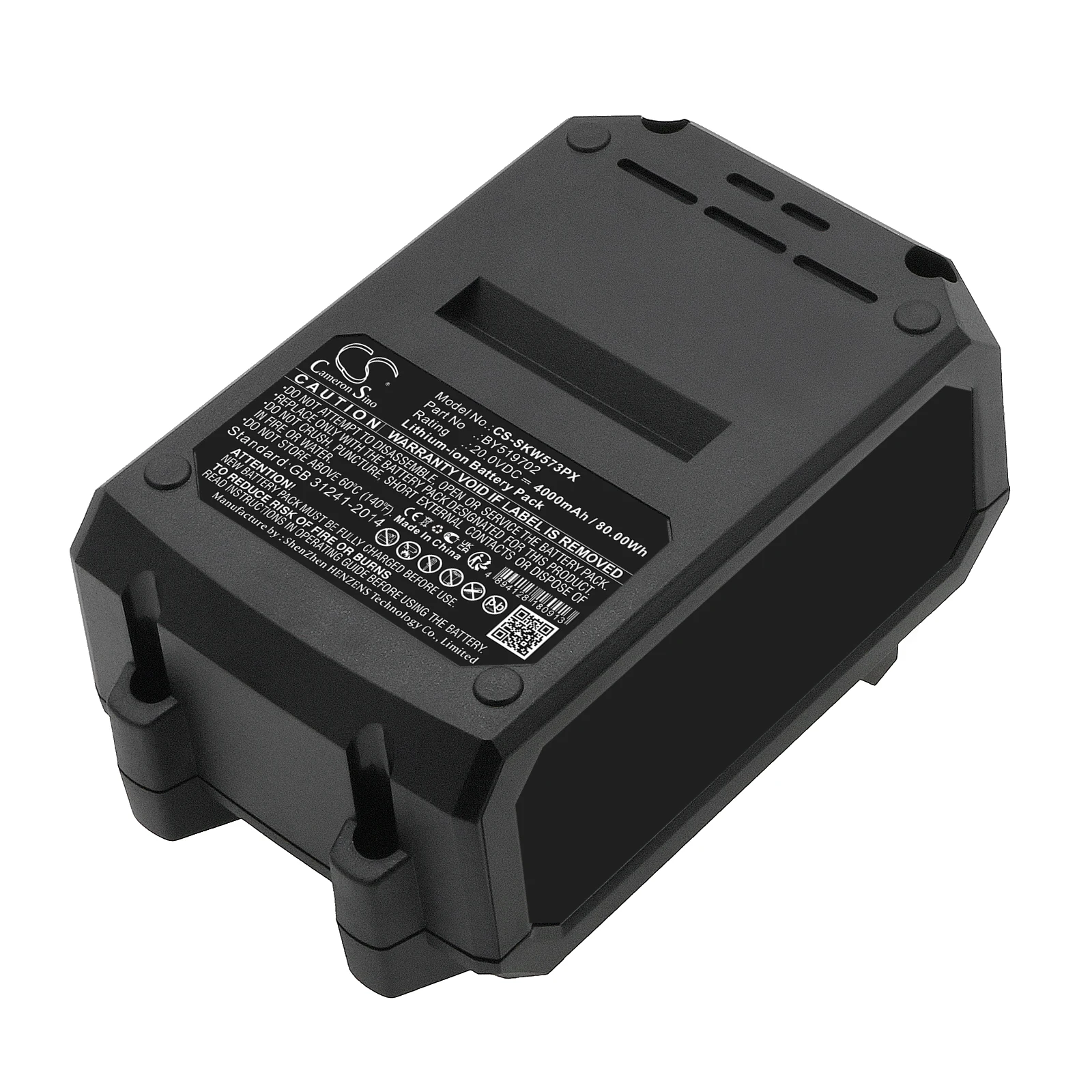 

Li-ion Power Tools Battery for Skil, 20.0V, 4000mAh, Compatible Models: 20V 0.6cm Hex Cordless Impact , 20V 13MM Hammer Drill