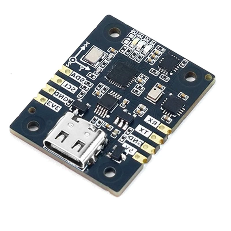 B04B-High-Precision IMU Attitude Sensor Module 10-Axis Support For AHRS For ROS Robot Compatible Calculation