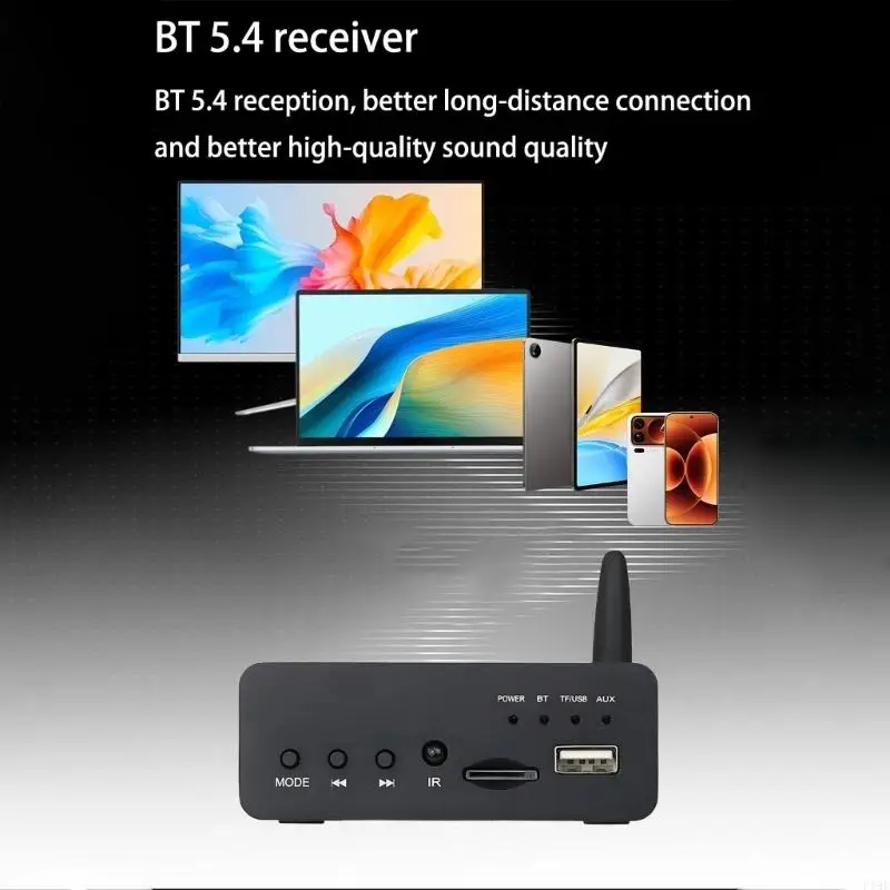 

UT2 Hi-Fi Bluetooth-совместимый слуховой приемник 5.4 ES9023 с декодированием JRC5532 Усилитель премиум-звука F19E