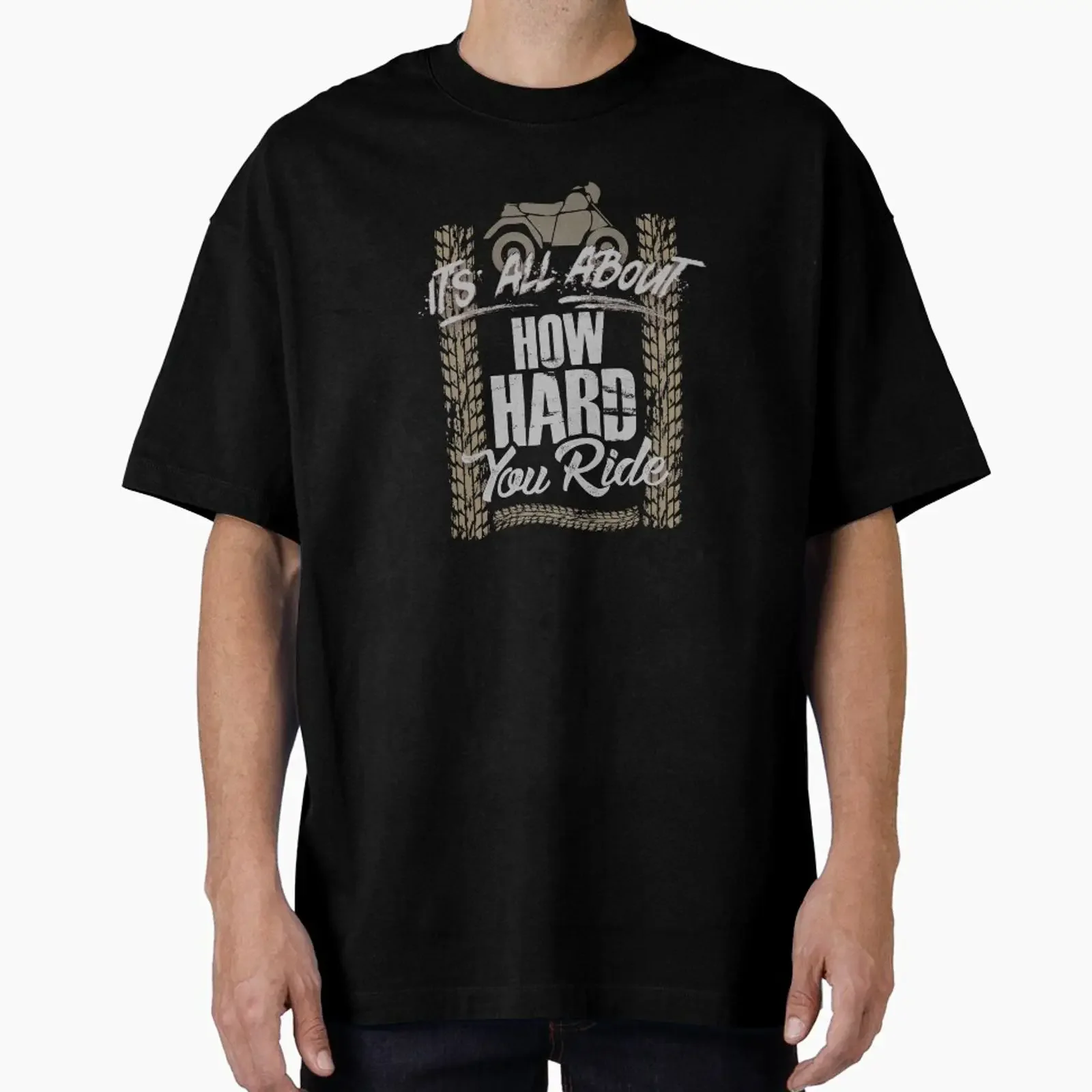 It's All About How Hard You Ride Off Roading, entworfen und verkauft von Perfectpresents, Vintage-Stil, gewaschen, stilvoll, lässig, für Herren, Unisex