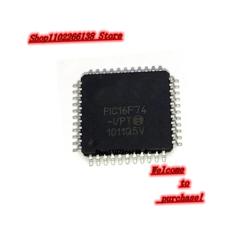 PIC16F74-I/PT PIC16F74 QFP-44 Chip IC 1pcs/lot