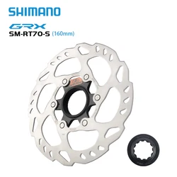 SHIMANO GRX CENTER LOCK  ICE TECHNOLOGIES SM RT70 Disc Brake Rotor 160mm MTB Mountain Bike for 105 R7000 R8020 SLX Series