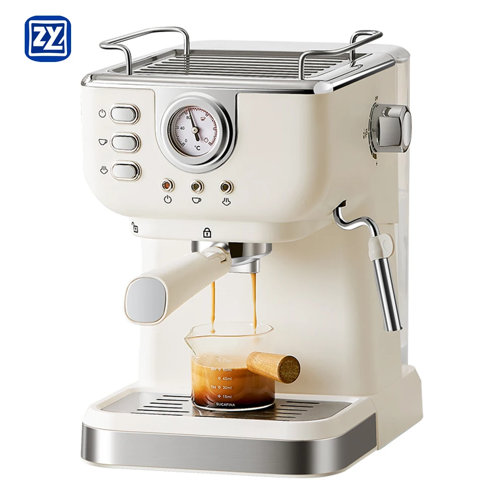 New Smart Espresso Machine Home Office Professional Semi-automatic Coffee
