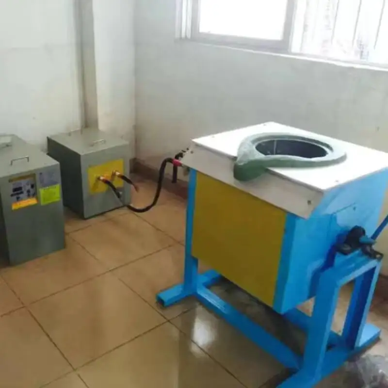 New Induction Furnace 10 200 kg 3000 Degree Gold Metal Aluminum Melting
