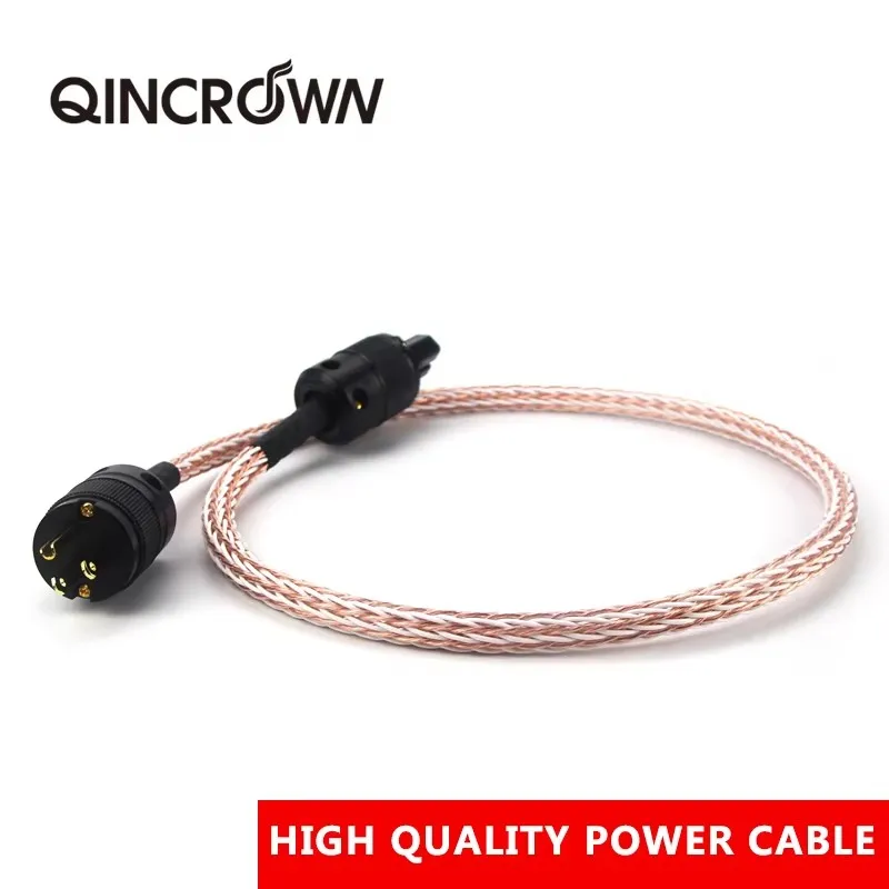 

Кабель питания HIFI 12TC, высококачественный шнур питания Hifi 6N OCC с вилкой стандарта США для усилителя DVD Mulit Trade