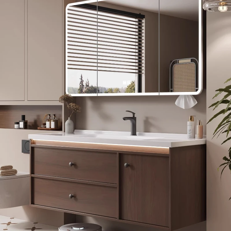 

Organizer Storage Bathroom Cabinet Vanity Display Makeup Partitions Bathroom Cabinet Modern Luxury Gabinete Trendy Furniture