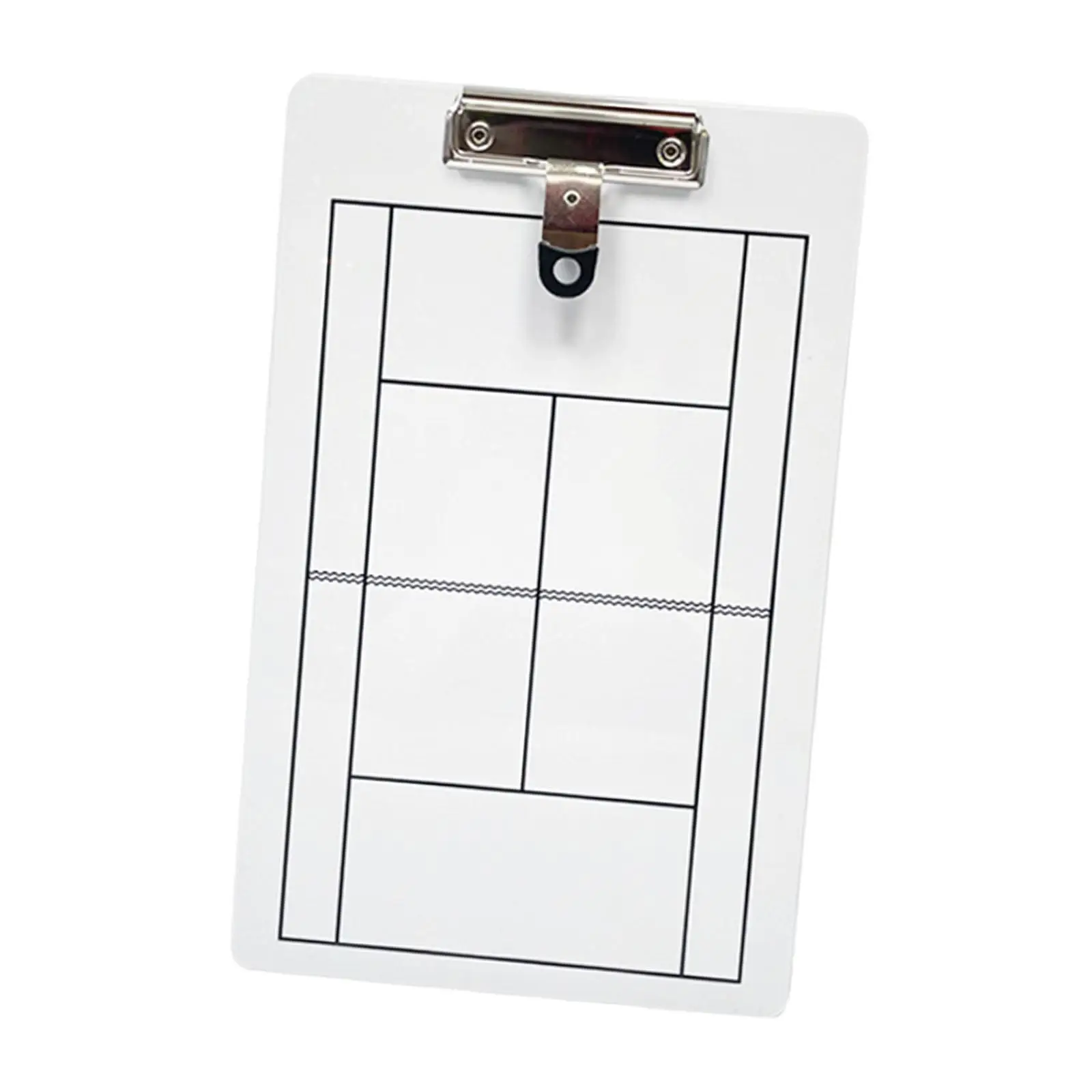 Tabellone dimostrativo per giochi di tennis in PVC, fronte-retro, accessorio per riunioni di squadra,