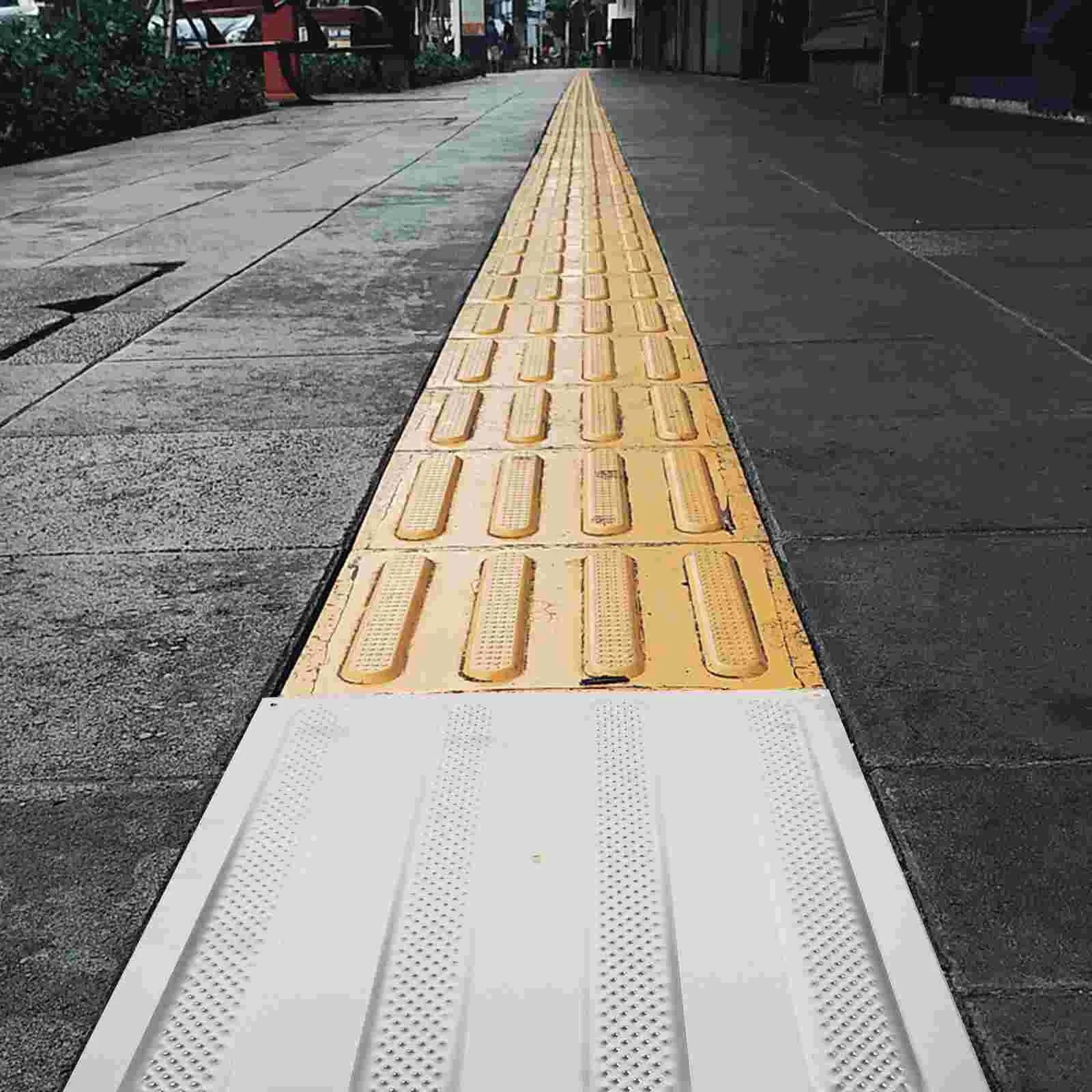 

Professional Road Sticker Tile Convenient Floor Stickers Functional Blind Boards Stainless Steel Practical Bricks