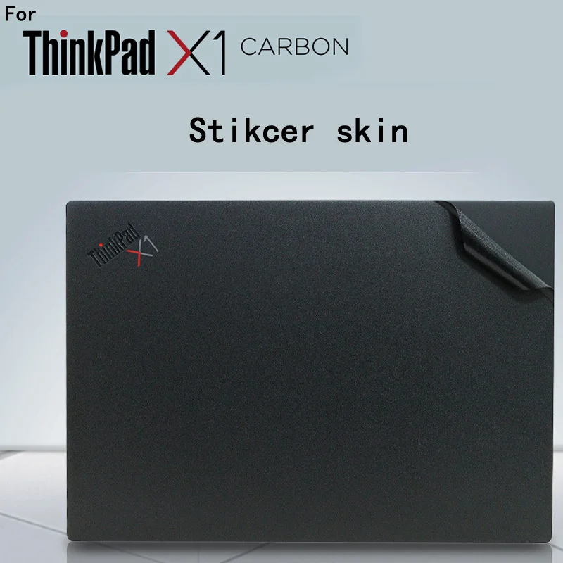 Stiker vinil untuk Lenovo Thinkpad X1 Carbon Gen 11 10 9 8 7 6 5 4 2 Laptop Notebook Film penutup pelindung tahan air