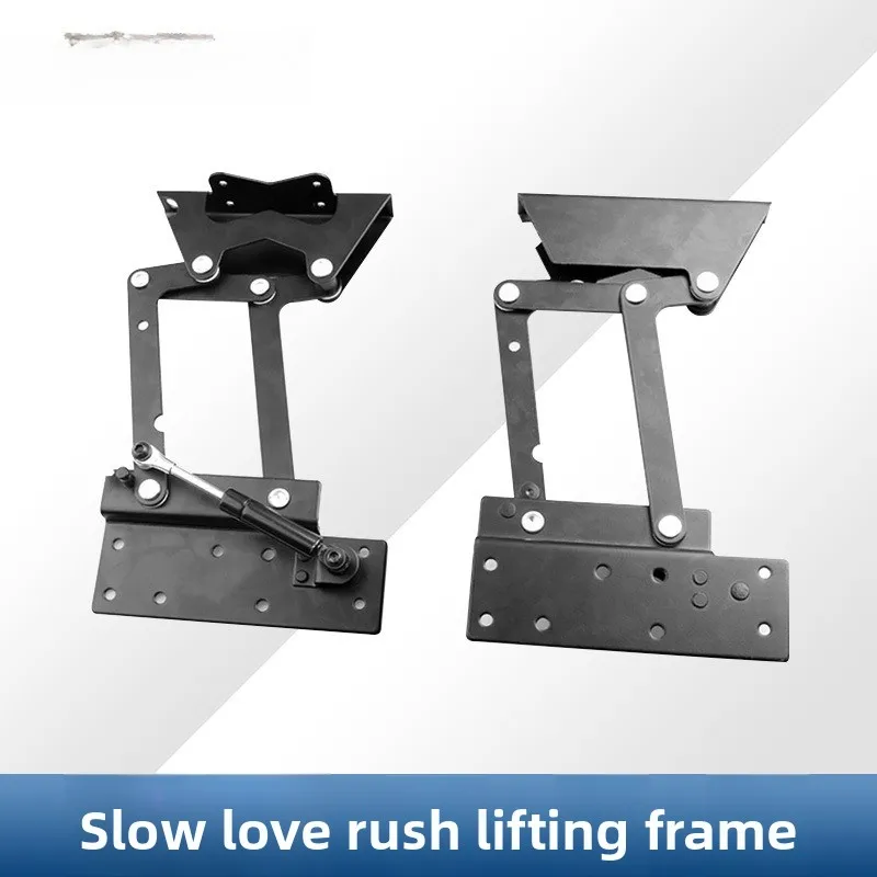 Zuogang Pneumatic Hydraulic Coffee Table Desktop Folding Lifter, Buffer Lifting Frame, Height Adjuster, Hardware Accessories