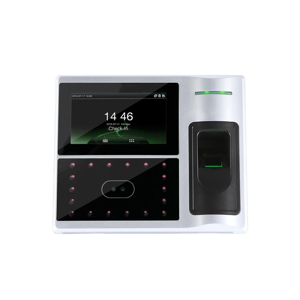 Multi Language Cloud Smart Camera Time Attendance Machine Facial Recognition Attendance System Door Access Control