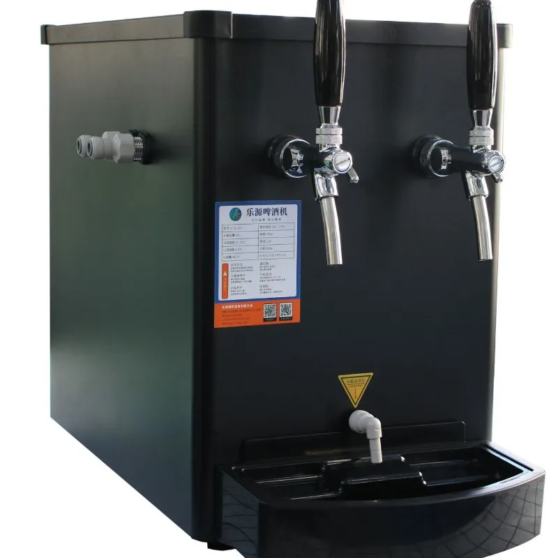 

Double Head Desktop Water Cooler, Beer Machine Craft Machine Equipment