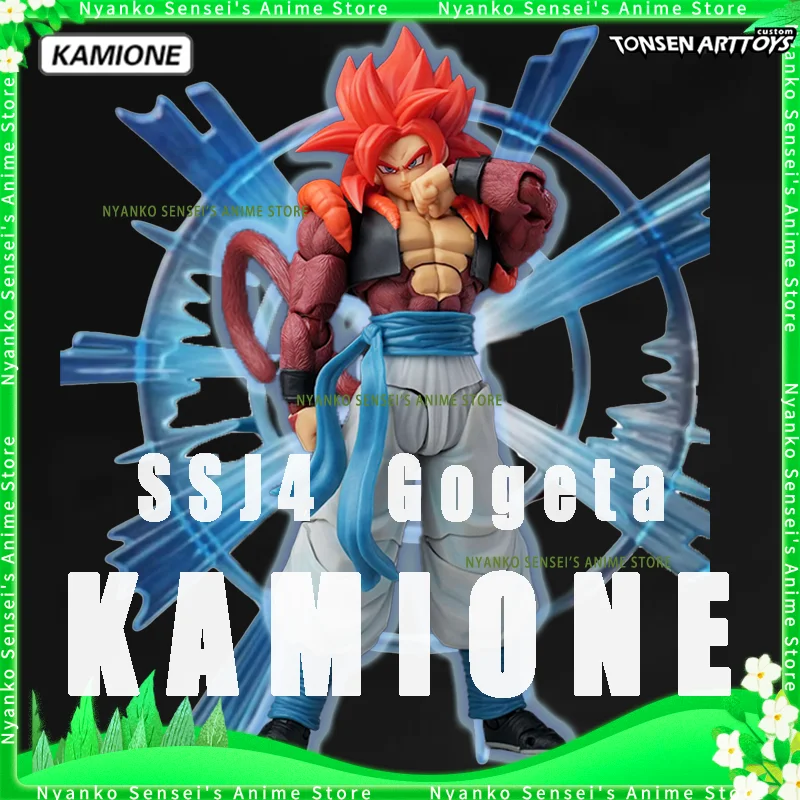 

Pre-sale KAMIONE SSJ4 Gogeta Dragon Ball Super Saiyan 4 1/12 SHF Tonsenart Toys Action Figure Anime Model Toy Doll Collectible