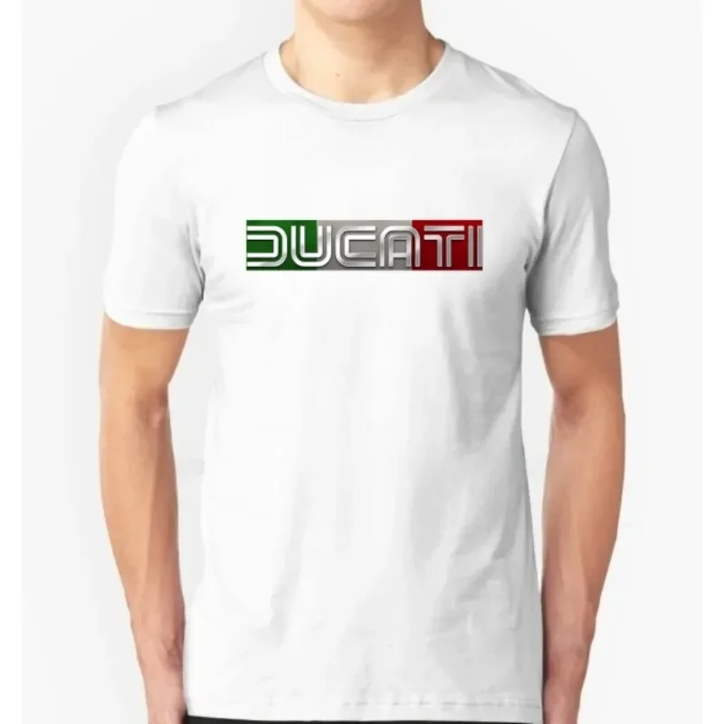 Cotton T Shirt Casual Ducatis Moto GP Racing Motorbike T-shirt Graphic Summer Short Sleeves 2026 Men T-shirt Tops Clothing Tee view 3
