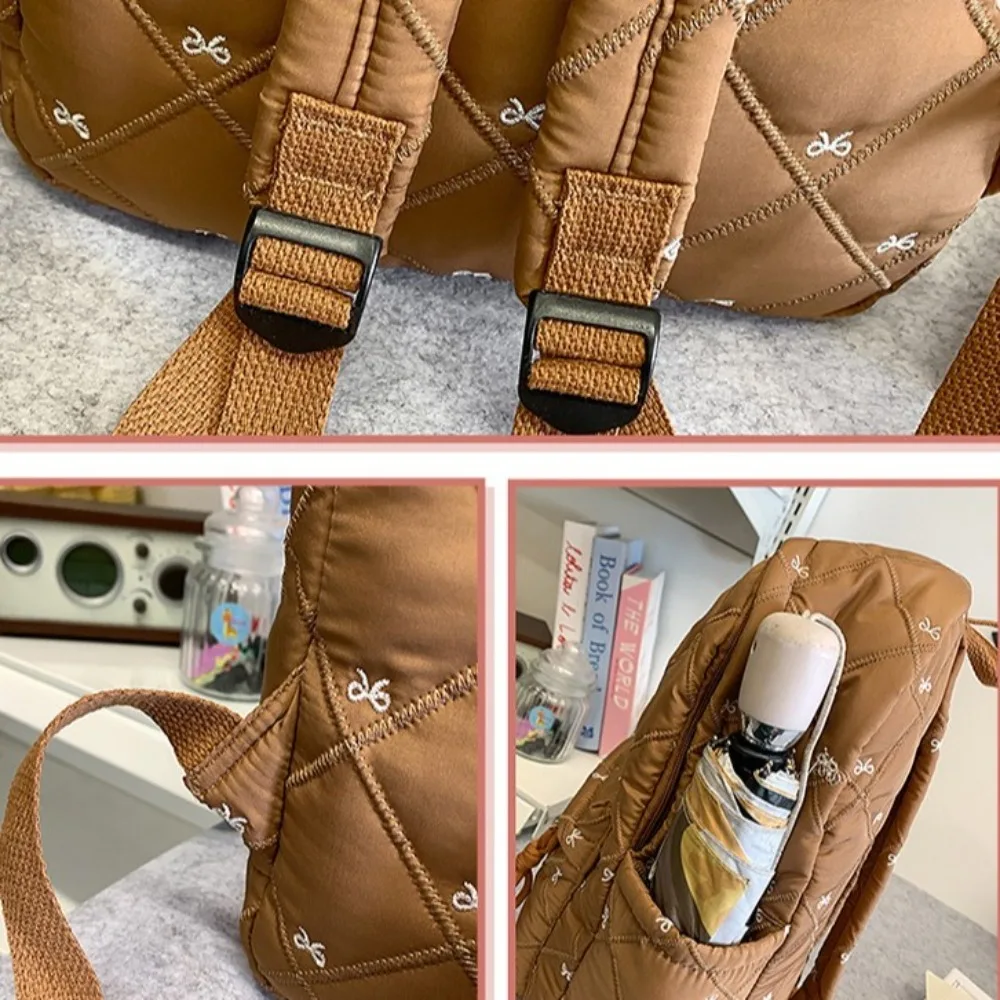 Nowy Plecak Szkolny Dziecięcy Dużej Pojemności Lekki z Kokardą Tornister Uczniowski Torby na Książki dla Uczniów