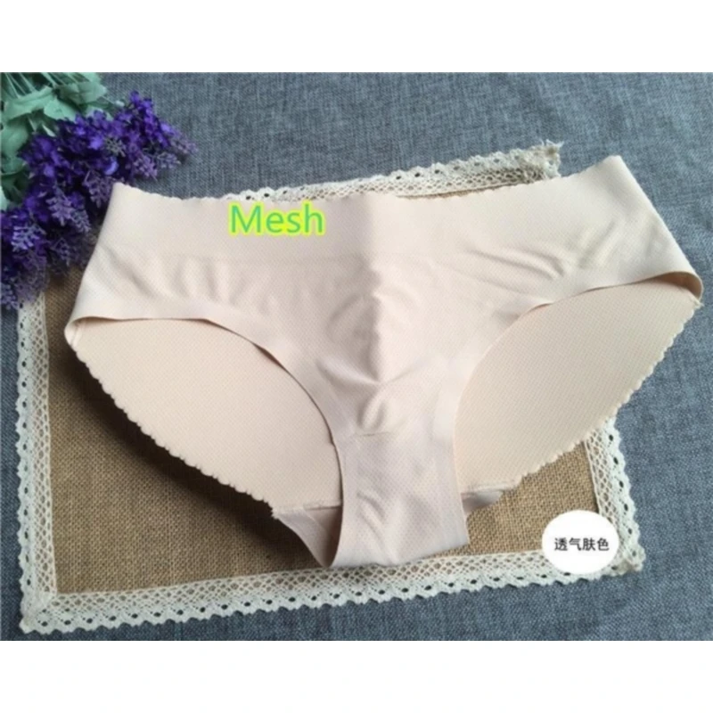 Women Sexy Panties Seamless Padded Bottom Panties Buttocks Soft Push Up Lingerie Underwear Butt Lift Briefs Hip Enhancer Shaper