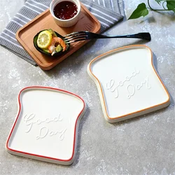 French  ceramic plate breakfast bread plate sushi dessert cheese toast plate dish fruit bowl salad kitchen tableware