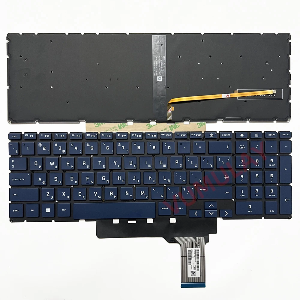 US/RU Backlit Keyboard for HP Victus 16-D 16T-D 16-D0010CA 16-D0013DX 16-D0515LA 16-E 16-e0504nw 16-e0097nr 16z-e000 15-FA 15-FB