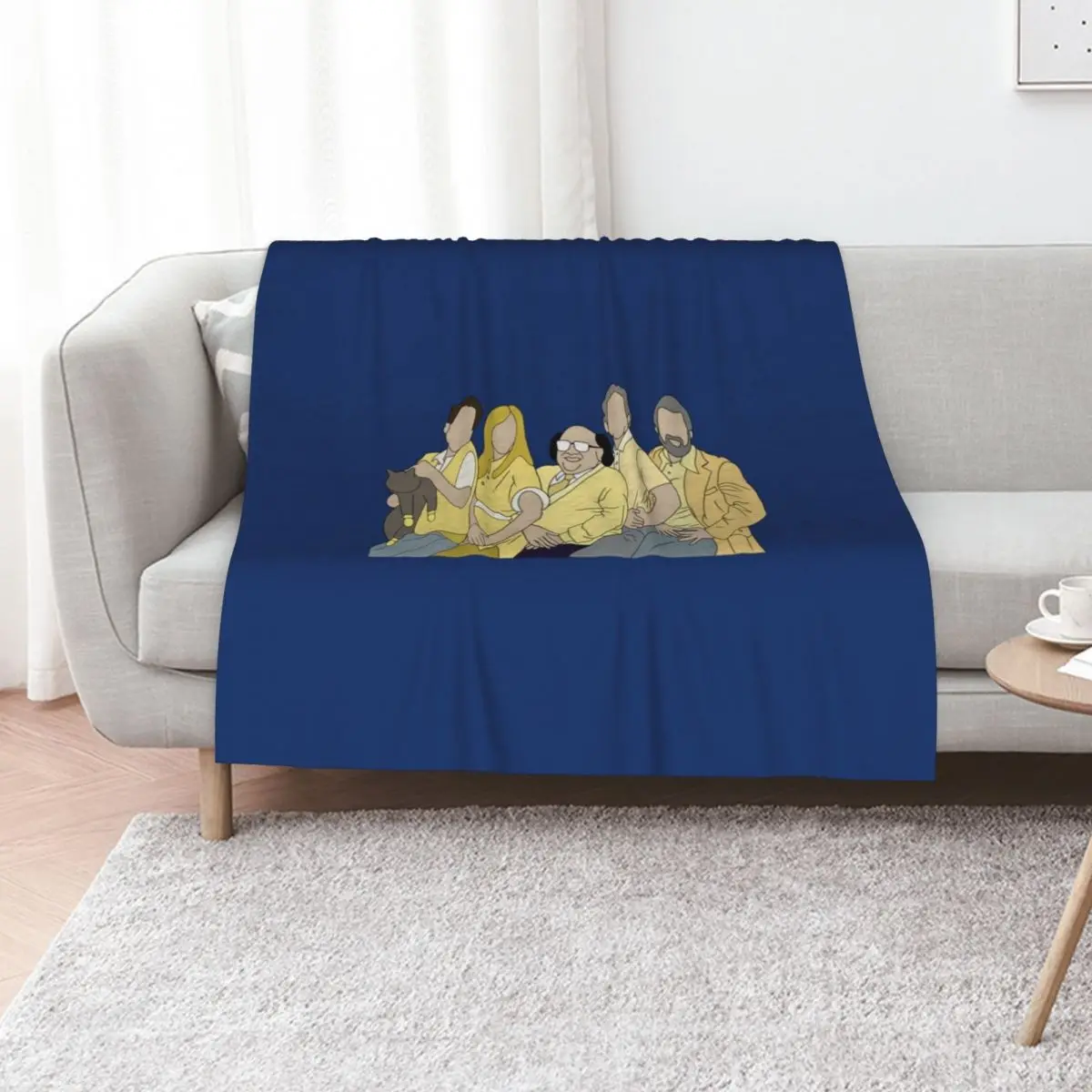 Ita??s always sunny Throw Blanket Warm Comforter Bed Sofa Throw Furry Hairy Blankets
