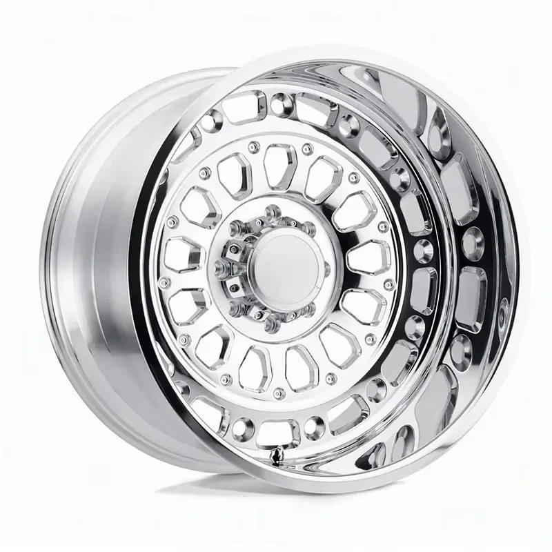 【2026】Forged Truck Wheels 22x12 24x12 24x14 26x14 28x16 Forged Rims Forged Simulated Beadlocks 28 Inch Forged Truck Wheels
