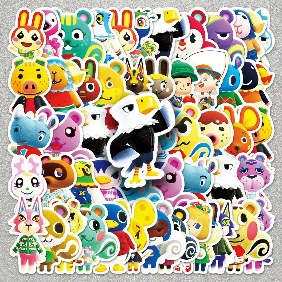 Animal Crossing: New Horizons Children's DIY Waterproof Stickers Graffiti Trendy Toys Game Peripherals Creative Decorations Gift
