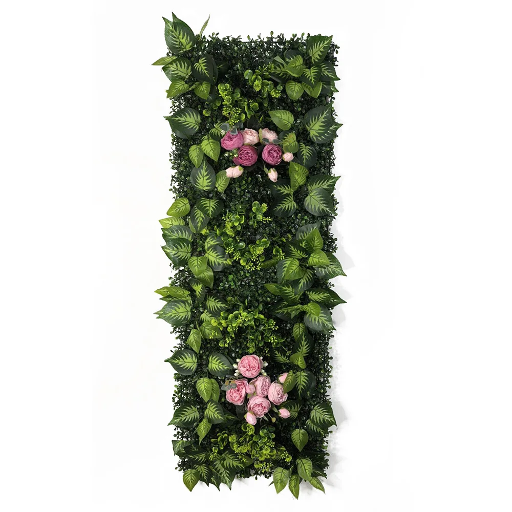 120*40CM Kunstbloem Plant Gras Muur Groen Mos Tuin Hangende Accessoires Levendig Gazon