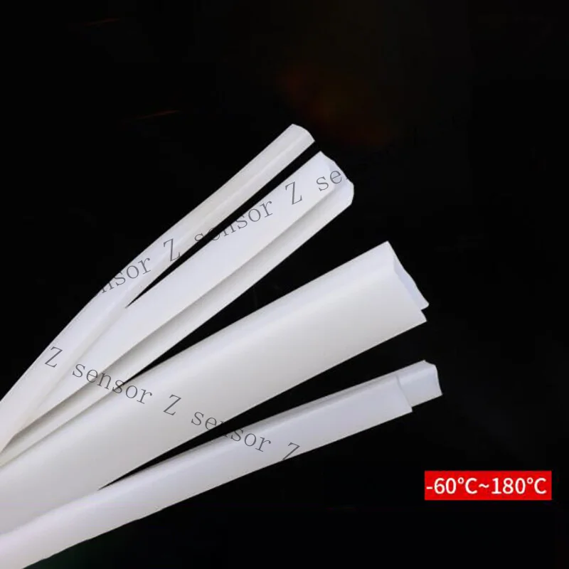 Z+ Silicone Rubber U Shaped Edge Guard Strip Glass Protector Trim Shower Door Seal