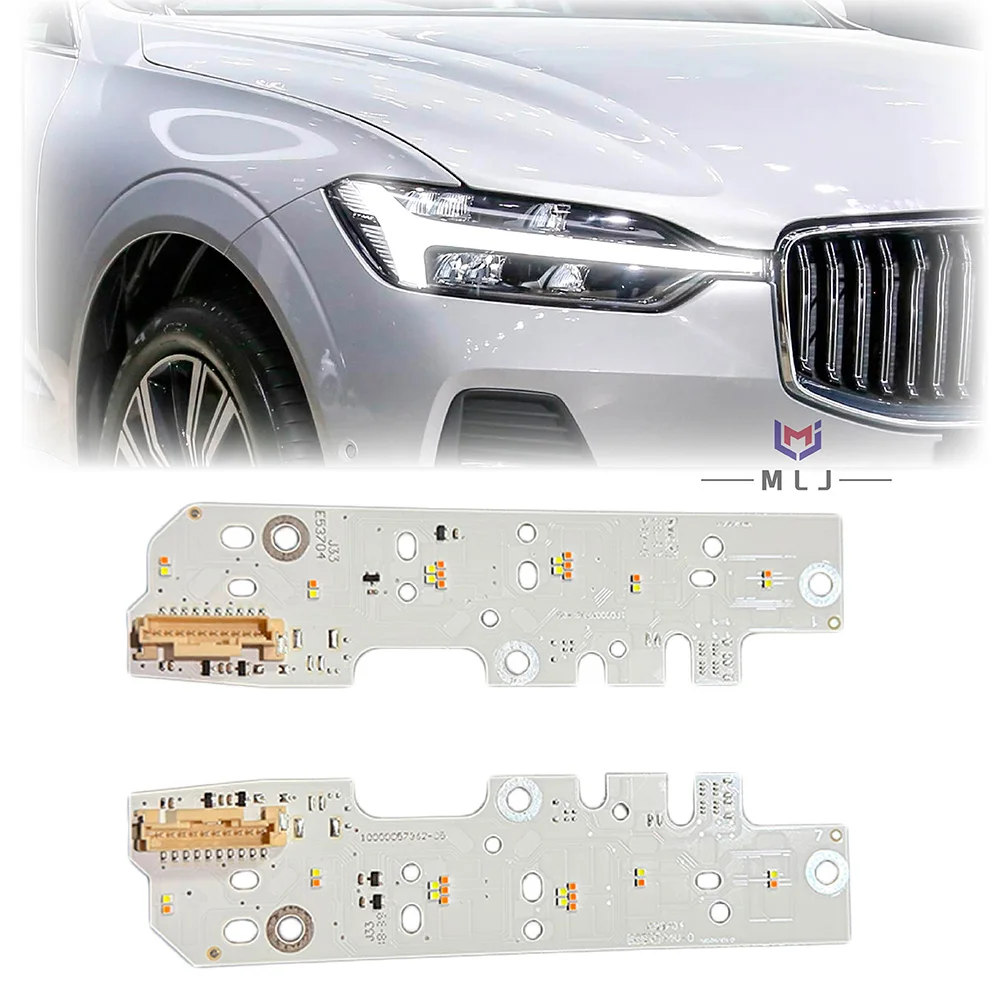 White Angel Eyes DRL Signal Chip Light Source Board Daytime Running Light Parts For Volvo XC60 2018 2019 2020 2021 Headlight - view 6