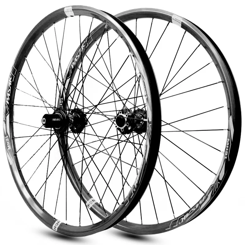 Pasak Dirt Jump Bike Wheelset 32H 6 Bolts Disc Brake Front Wheel QR 9X100mm Dirt Jump Bike Rear Hub 10x135mm