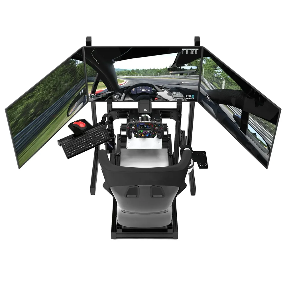 Full Set VR Racing Somatosensory Simulator Indoor PC Car Simulation VR Equipment Traffic Experience  Educational School