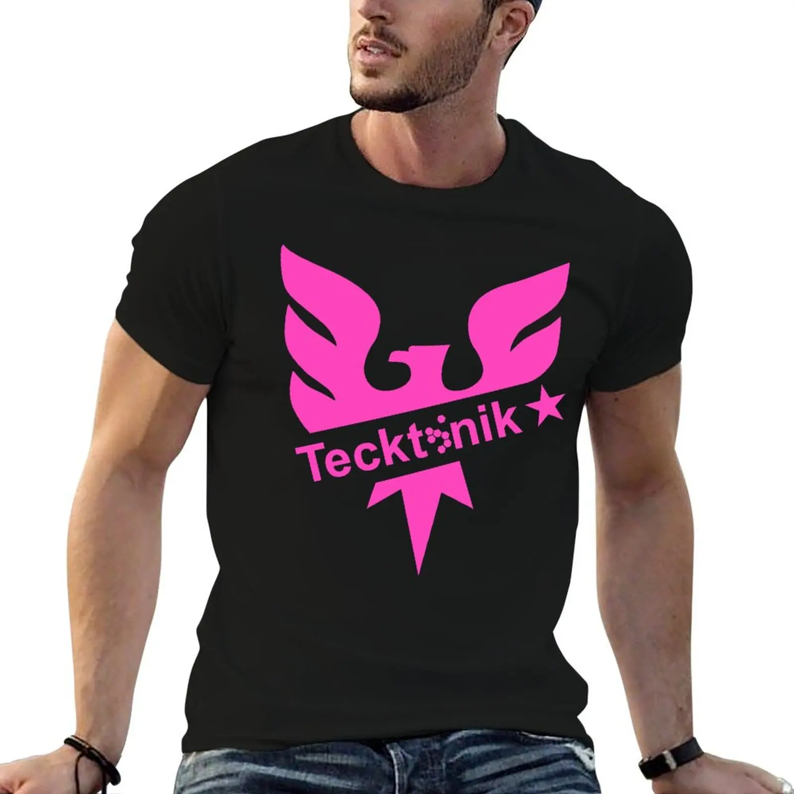 Tektonik logo T-Shirt t shirts designer man t shirts cotton t shirts for man graphic funny T-shirt