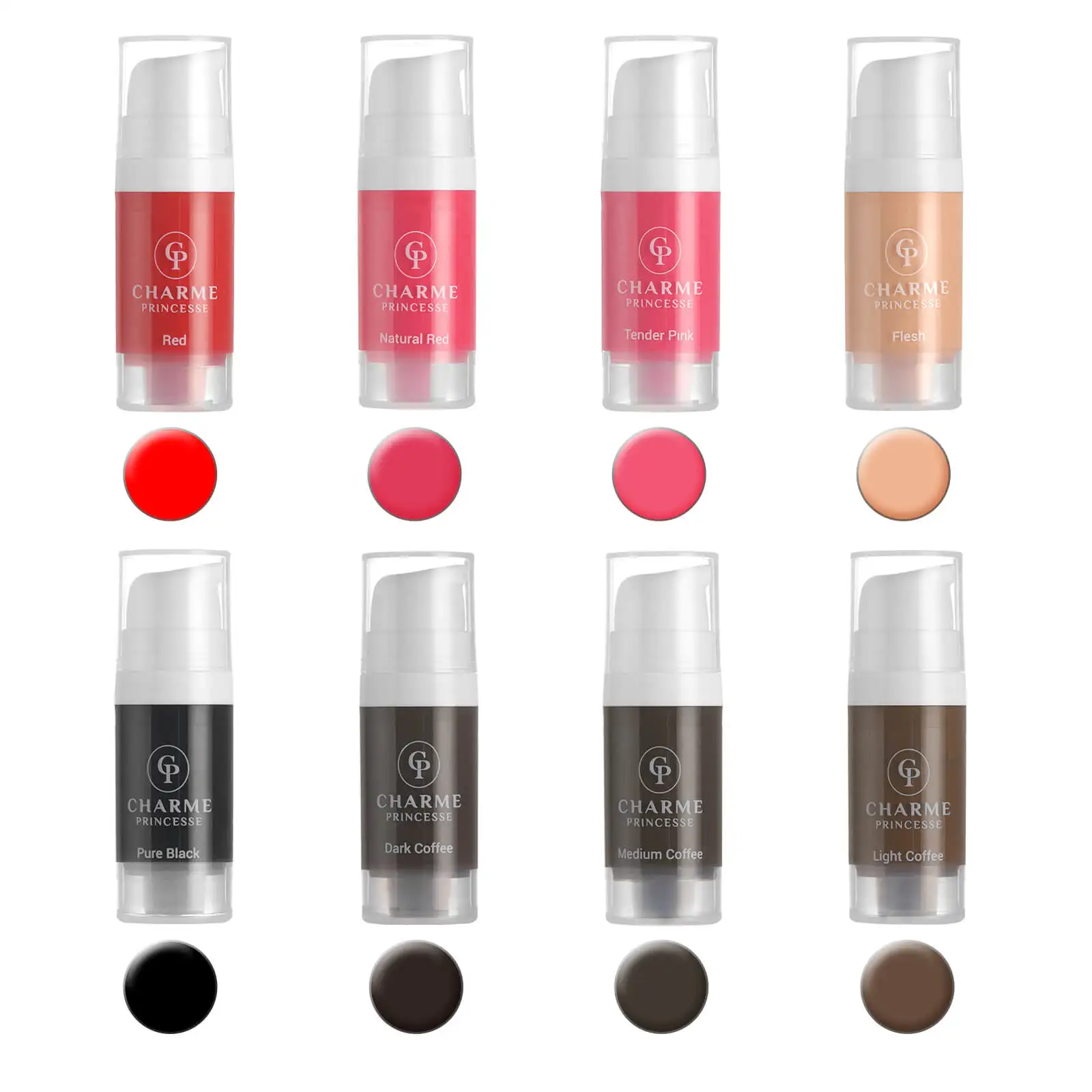 10ML Microblading Tattoo Pigments Paint Ink For Eyeliner Lips Eyebrows Semi Permanent Body Art Makeup Supplies