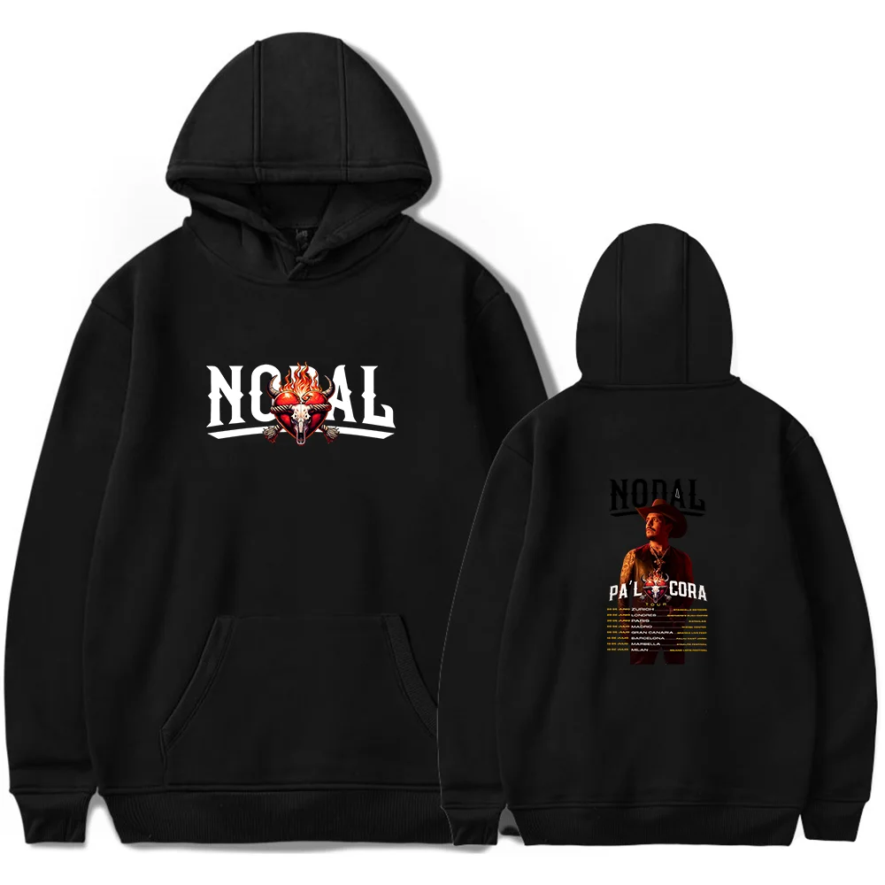 Sudadera con Capucha Christian Nodal 2026 Pa'l Cora Tour Merch, Sudadera Unisex de Manga Larga para Hombre y Mujer