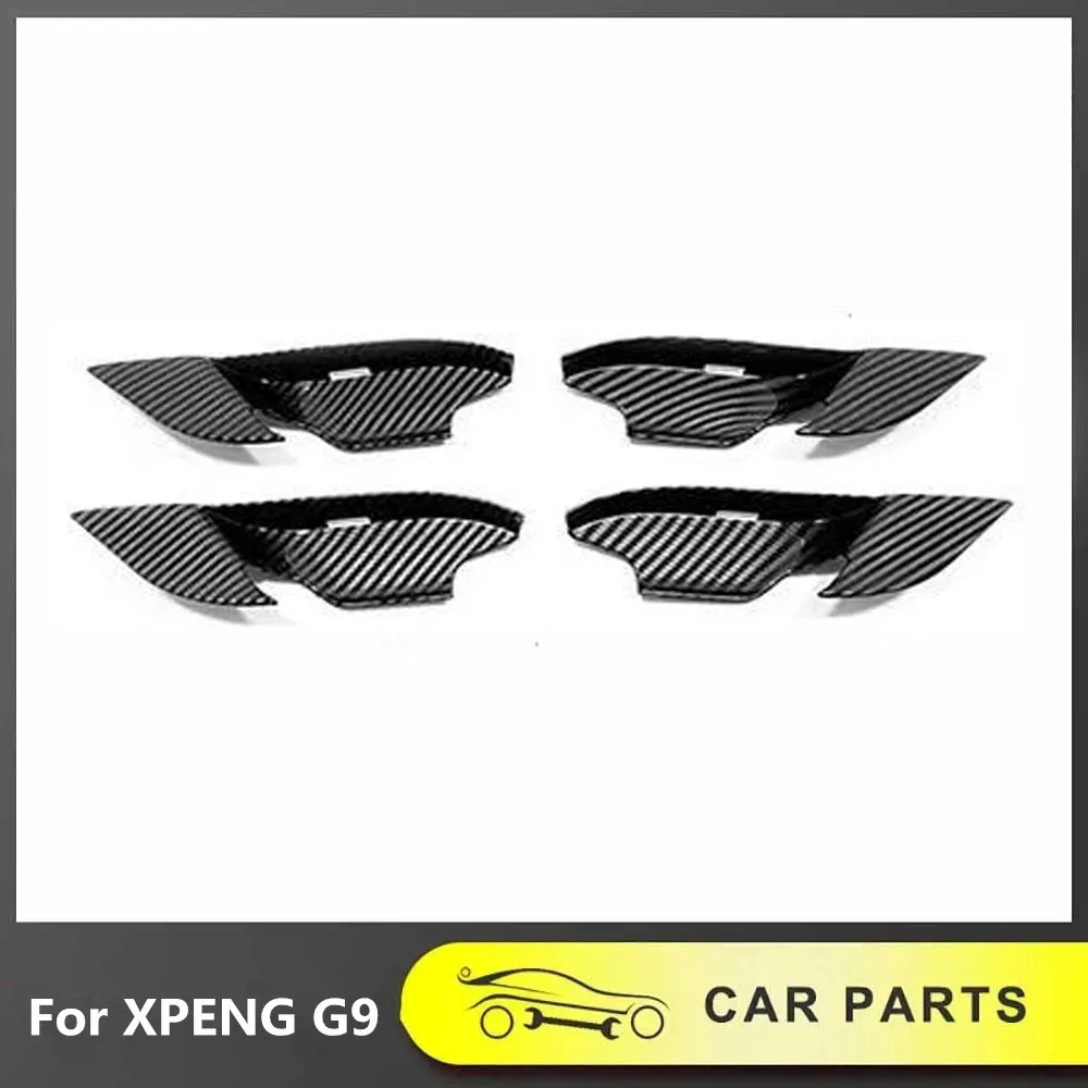 

Carbon Brazing Inner Door Bowl Anti Scratch Cover Inner Door Handle Patch Door Bowl Fit For XPENG G9 xiaopeng G9 2023 2024 2025