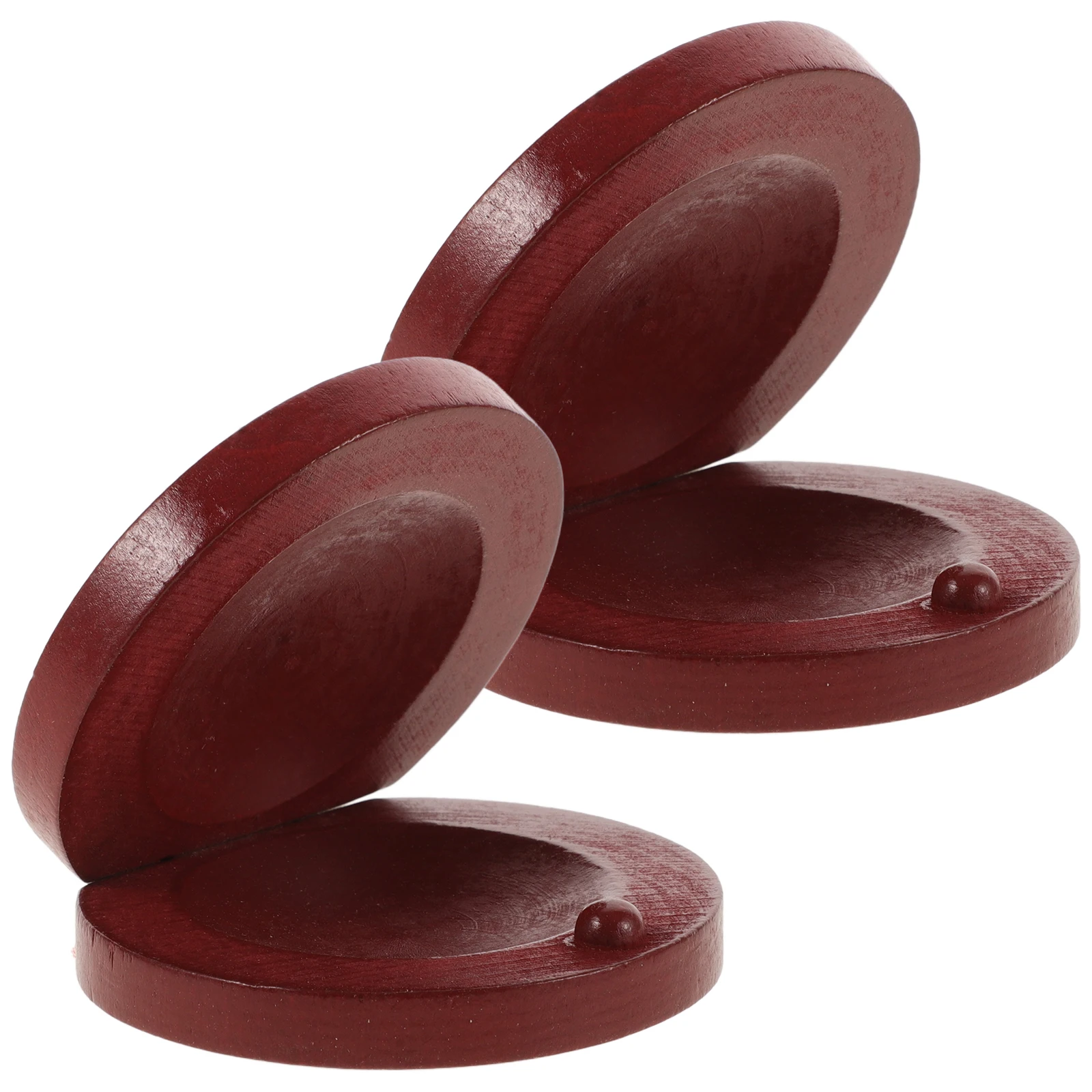 

2 Pcs Castanets Children Percussion Instruments Children's Musical Finger Oscillator Kids