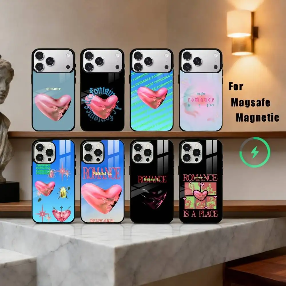 

F-Fontaines D-DC R-Romance Phone Case For iPhone17,16,15,14,13,12,11 Plus,Pro Max Magnetic For Magsafe Wireless Charging