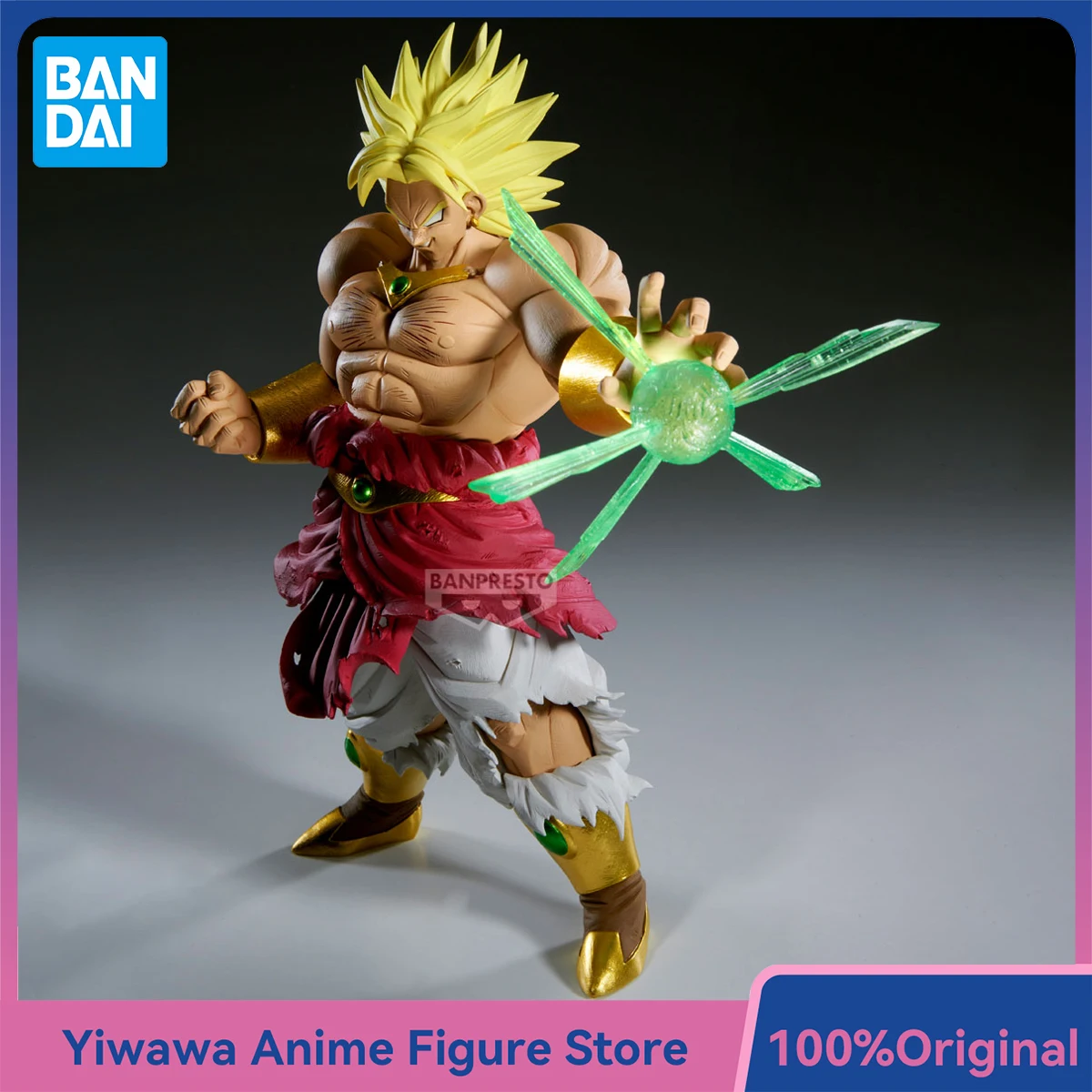 

Banpresto Dragon Ball Z Broly Legendary SSJ GxMateria Series Anime Figures Ornament Collectible Model Toy