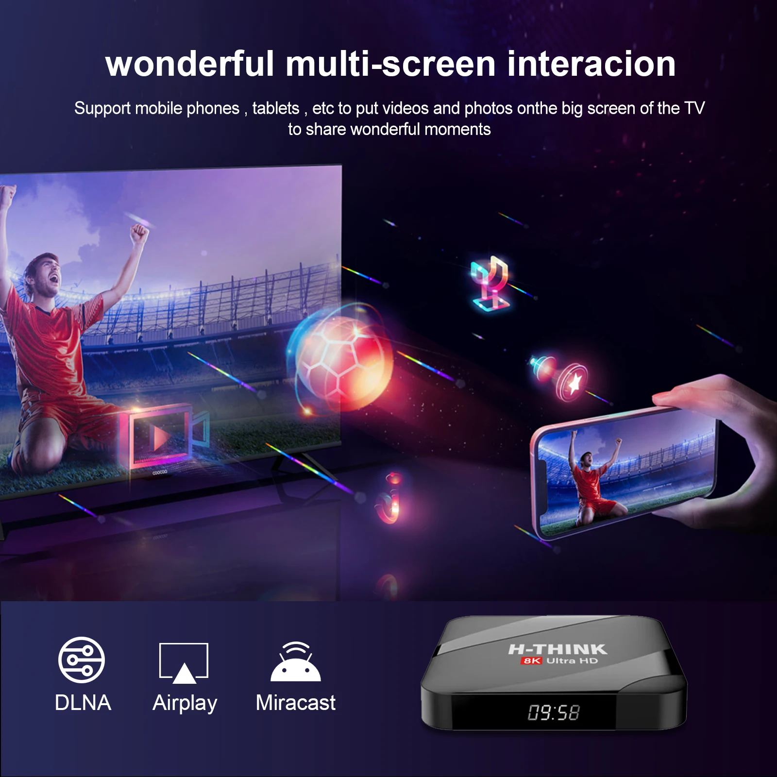 Q96 M400 Android 14 TV Box 4G 5G Dual Wifi6 TV HD 8K BT5.0 H313