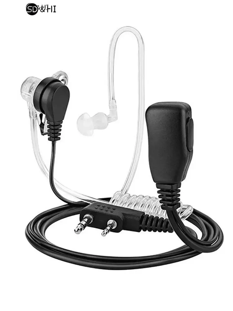 Intercom Tube Security Bodyguard Acoustic Earphones Acoustic Tube In-Ear Earpiece Radio Police Security In Ear Air Headphone