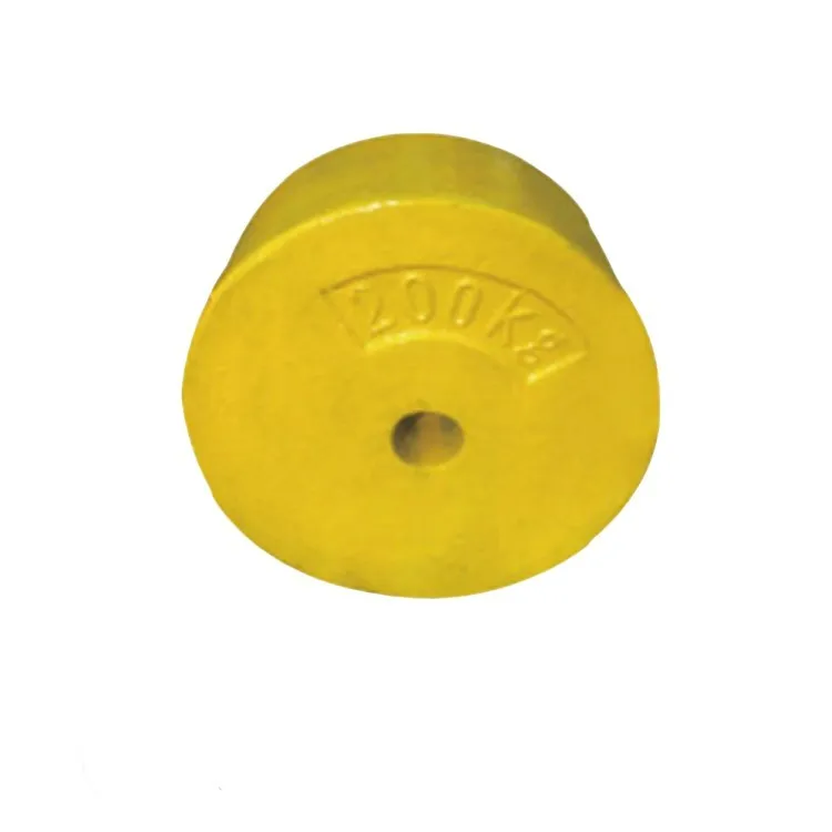 Veidt Weighing M1 M2 50kg Bench Floor Scale Weight OIML Standard Test Cast Iron Weights For Crane Iron Cast Truck Scale Weight