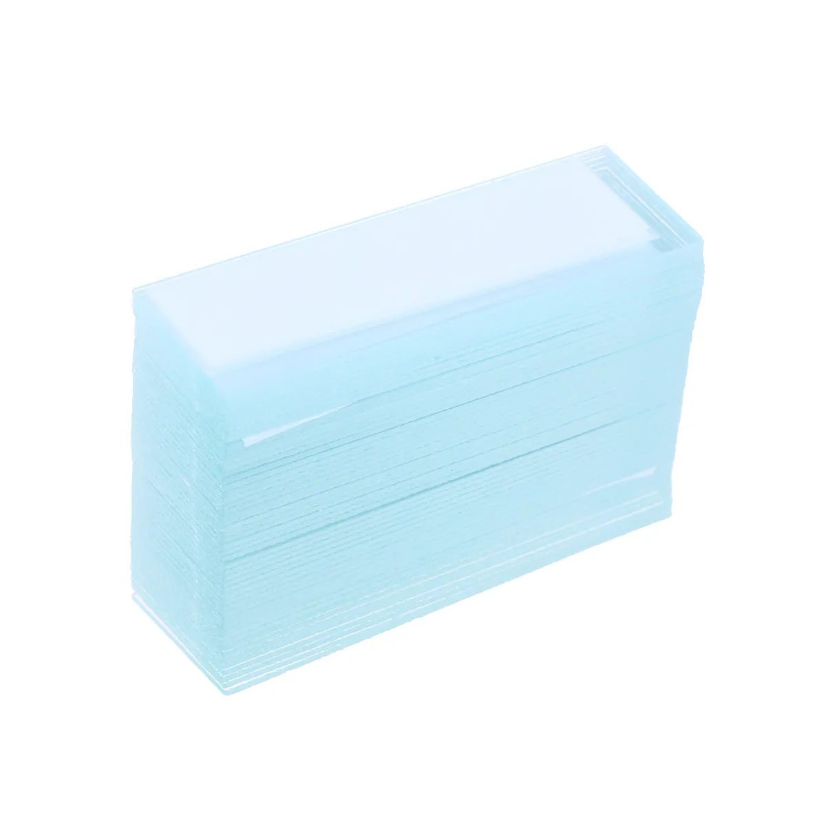 50Pcs High Clear Microscope Glass Slide Vacuum Slide 1.0-1.2mm Precision Ground Smooth Edge for Science Biology Research