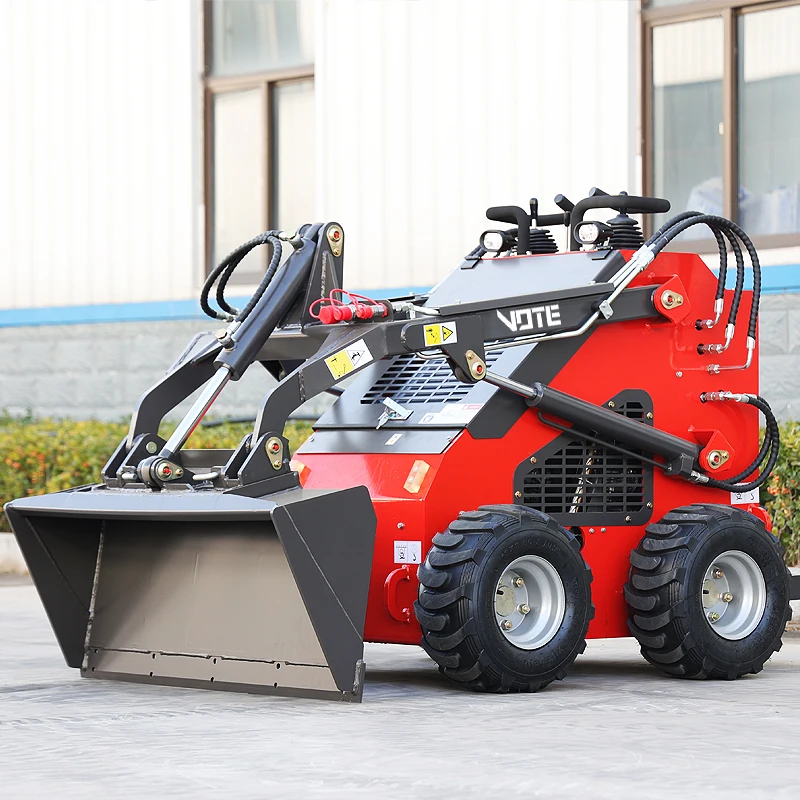 Imagem -03 - Mini Skid Steer Loader com Balde Agente Logístico Alta Eficiência Operacional Personalizado Atacado