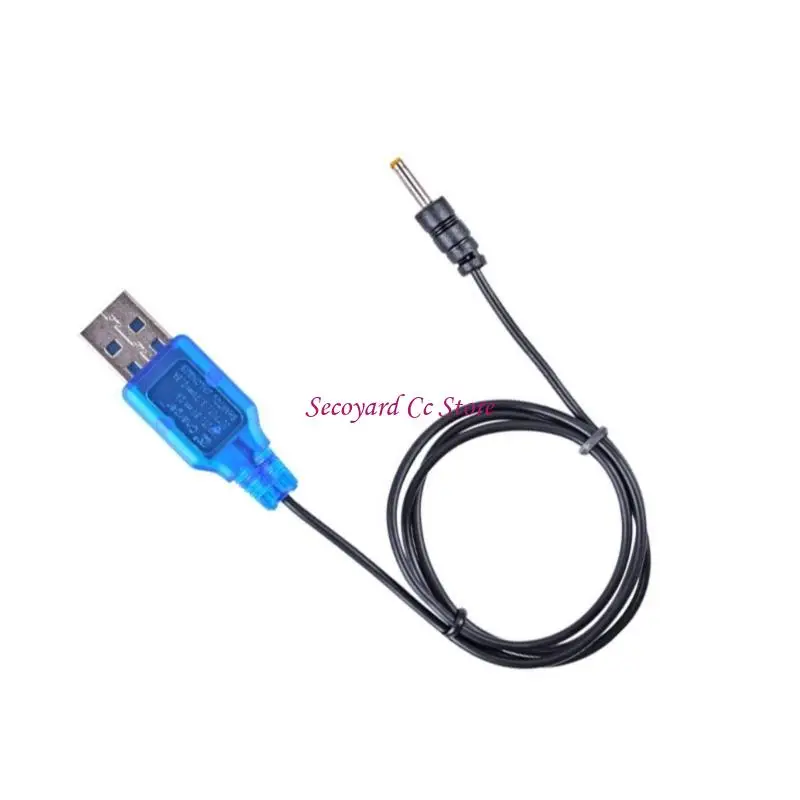 USB Power Cable USB to DC3.7V Power Cord USB to DC2.5mm Cable for Lithium Battery Charging in RCVehicles LED Indicators
