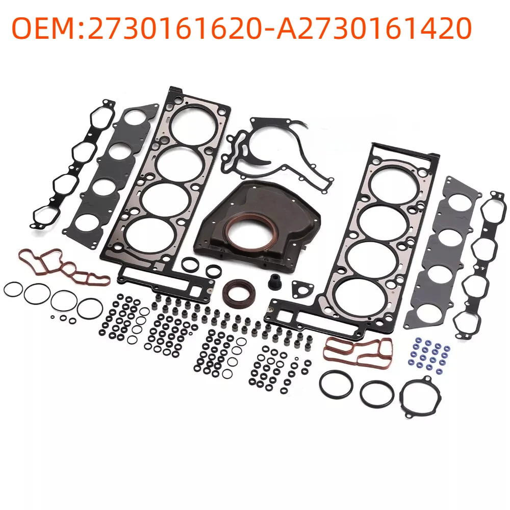 

OEM:2730161620,A2730161420,2730161520 Engine Overhaul Gasket Kit For Mercedes-Benz W211 W212 W463 W164 X164 M273 5.5L