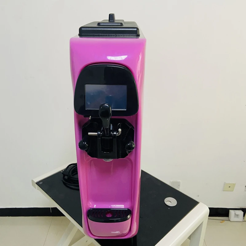 Commercial Single Flavor Soft Serve Ice Cream Maker BL25E 70KG Compact Countertop Machine For Small Dessert Business