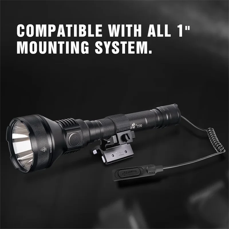 Trustfire T70 Hunting Flashlight 18650 2300lm LED Torch Ultra Powerful Rechargeable Light Tactical Camping Lamp