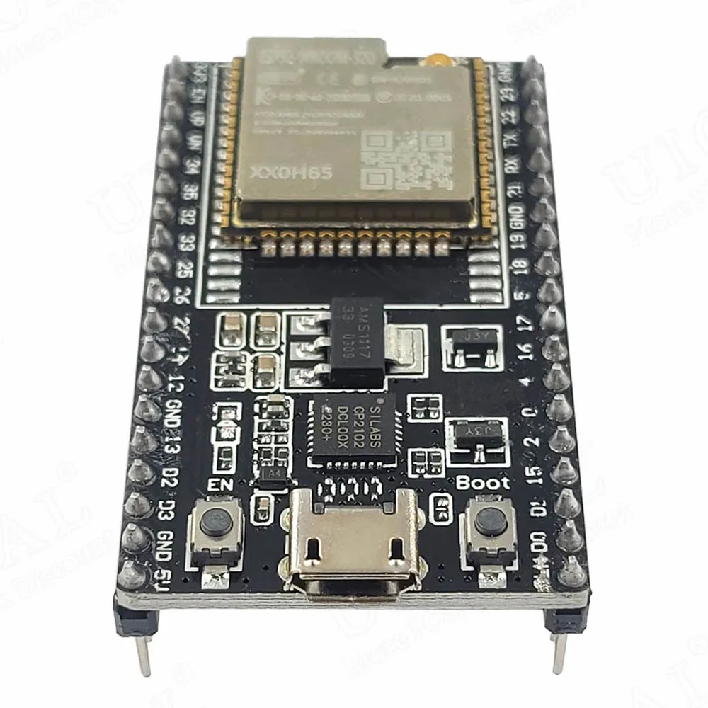 ESP32 CP2102 DevKitC Development Board with IPEX Port ESP32-WROOM-32U Wifi Module USB Micro Type-C 38PIN ESP32