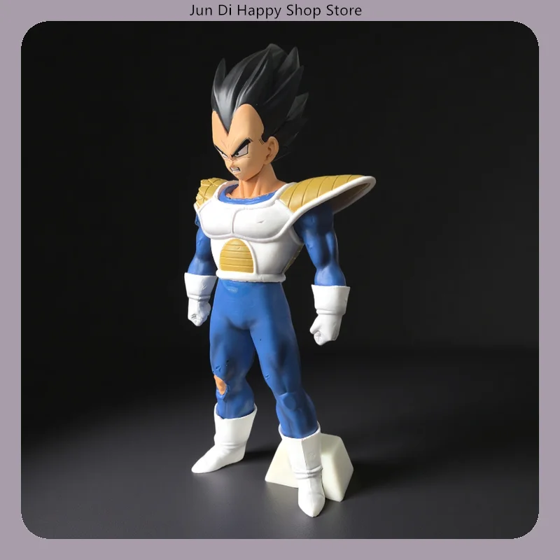 22cm Dragon Ball Battle Damaged Vegeta Standing Pose Anime Figure Model Statue Collection Decoration Ornament Toys gifts